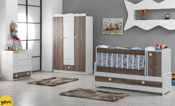 Büyüyebilen Bebek Odası Takımı ( 4 Renk Seçeneği) - 2