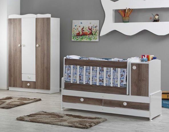 Büyüyebilen Bebek Odası Takımı ( 4 Renk Seçeneği) - 4