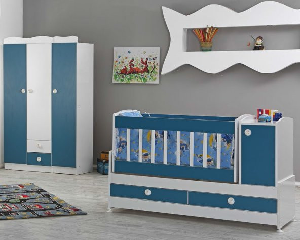 Büyüyebilen Bebek Odası Takımı ( 4 Renk Seçeneği) - 5