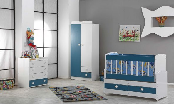 Smart Bebek Odası Takımı (4 Renk Seçeneği ) - 5