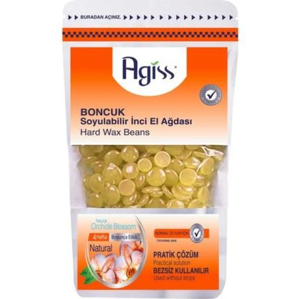 Agiss Naturel Sir Ağda Boncuk 220 Gr