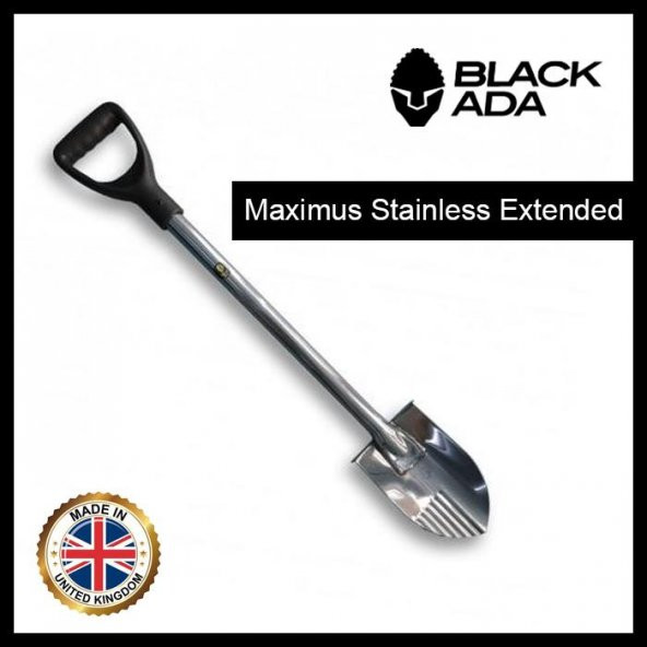 Black ADA - Maximus Extended - Çok Amaçlı Uzun Kürek - Paslanmaz Çelik