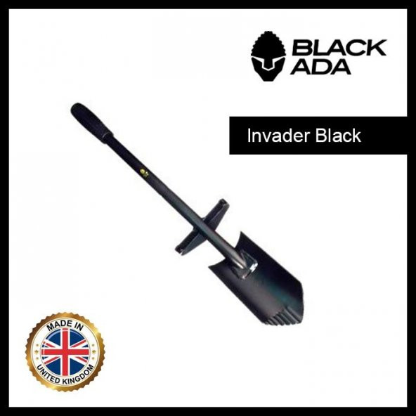 Black ADA - Invader - Çok Amaçlı Kısa Kürek - Siyah
