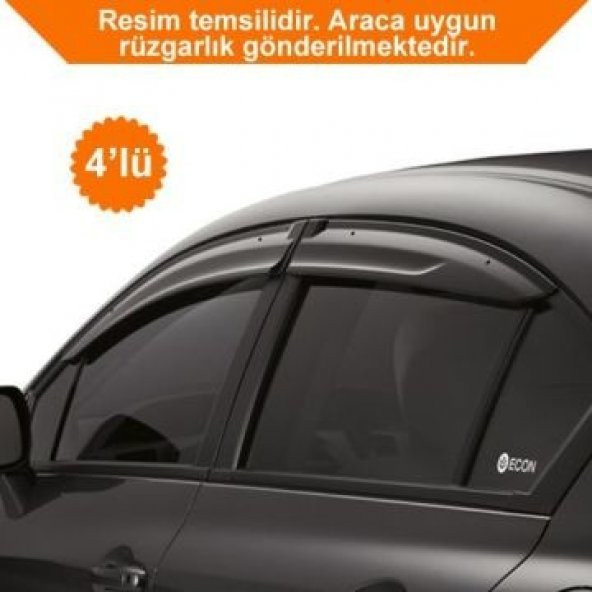 Ford Focus 2 Cam Rüzgarlığı 2004-2011 Arası Mugen 4,Lü Sunplex