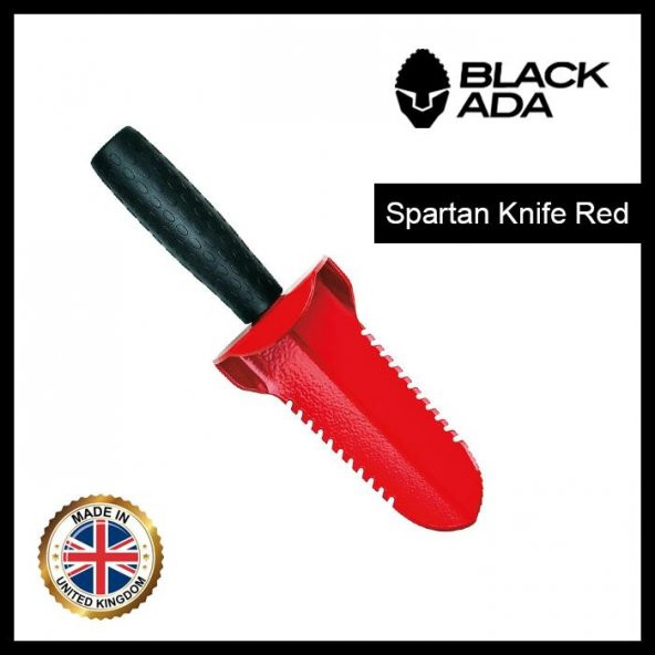 Black ADA - Spartan Knife - Çok Amaçlı Kazıcı - Kırmızı