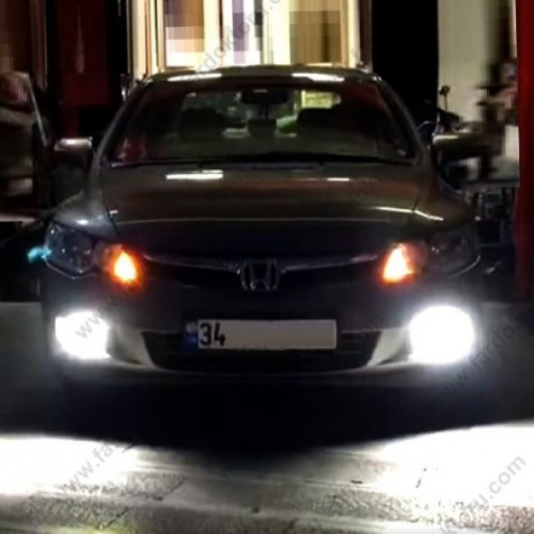 HONDA CIVIC FD6 LED XENON SİS FARI AMPULÜ H11 NİKEN EVO