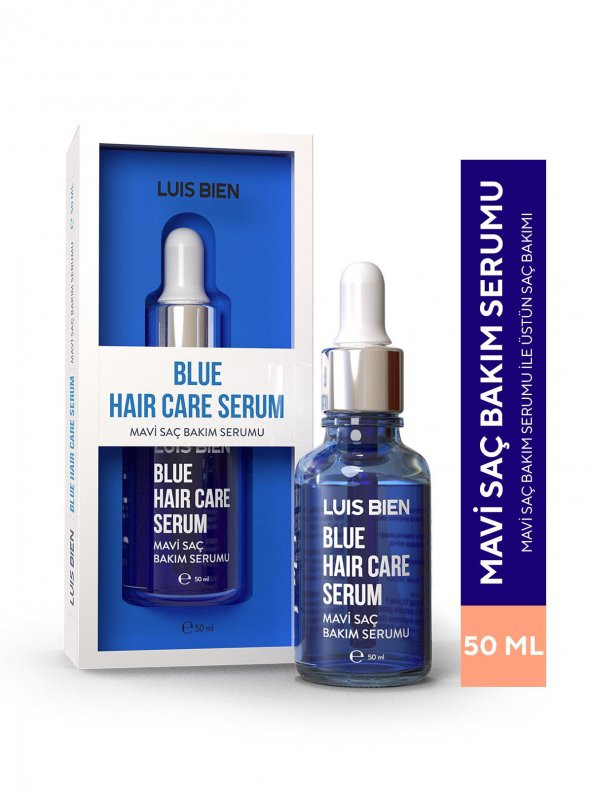Luis Bien Mavi Saç Serumu - Losyonu 50 ml - 1