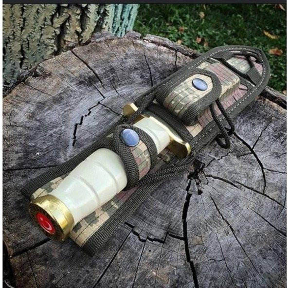 Halmak Beyaz Kurt Model Komando Bıçağı Kasatura Kamp Piknik Av - 3