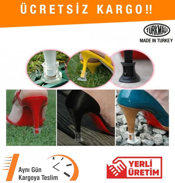 Orkidetr Kır Düğünlerine Topuk Ucu Koruyucu 100Plastik-Türk Malı