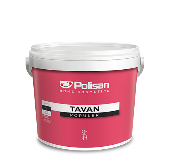 POLİSAN POPÜLER TAVAN BOYASI BEYAZ 3,5 KG