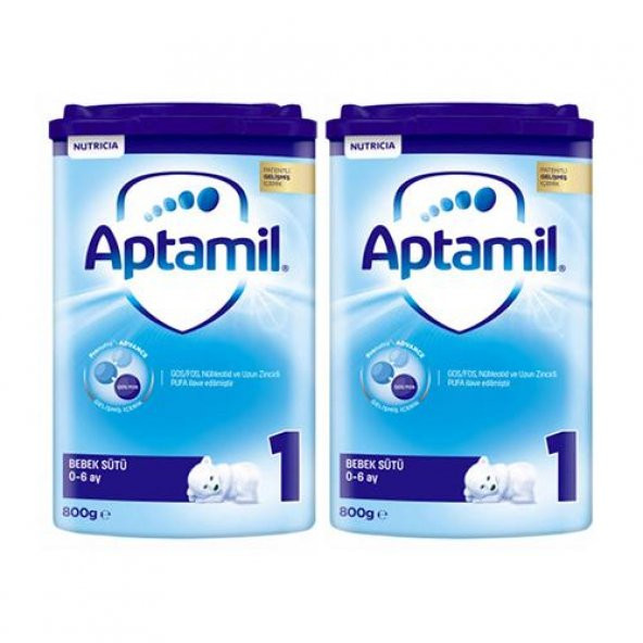 Aptamil 800 Gr 1 Numara Bebek Sütü 2 Li Paket Skt 08-2022