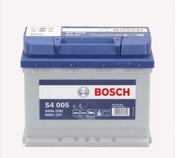 BOSH 12V 60 AH AKÜ SILVER