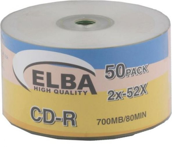 Elba 700 MB 2x56 CD-R 50li Paket