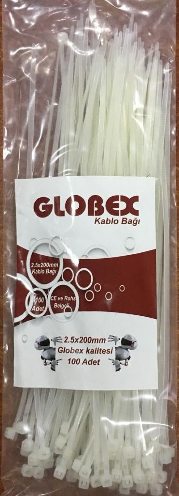 GLOBEX 2,5X200MM KABLO BAĞI