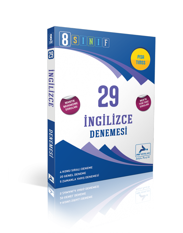 PARAF 8.SINIF İNGİLİZCE 29 LU BRANŞ DENEMESİ ürün görseli