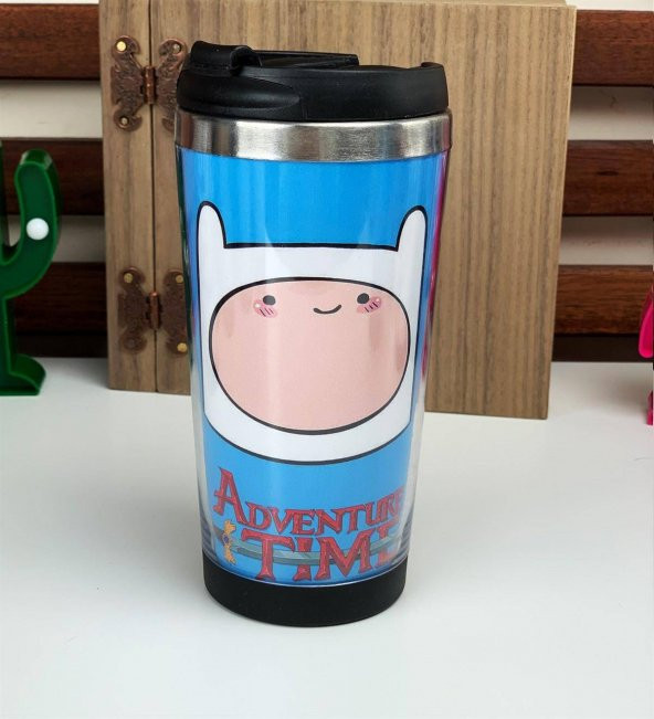 Adventure Time Finn Termos bardak