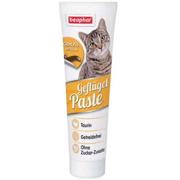 Beaphar Kedi Paste Tavuklu Tuarine 100 gr Skt:05/2025