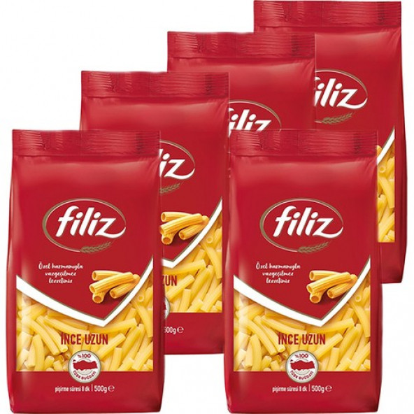 Filiz Makarna Ince Uzun 500GR x 5 Adet ürün görseli
