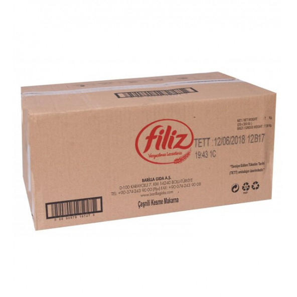 Filiz Makarna Burgu 500 gr x 20 Adet - 2
