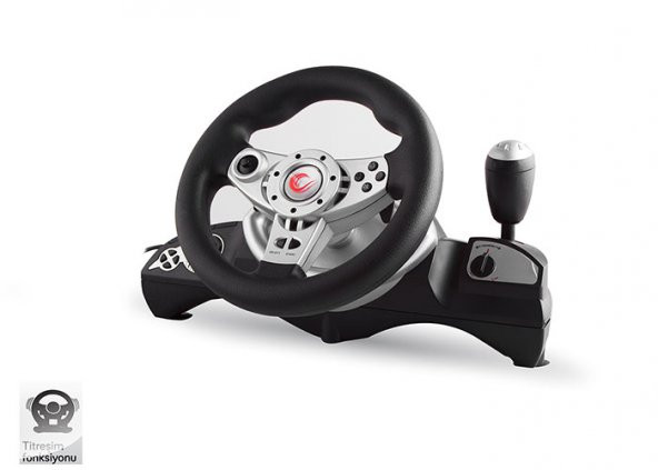 Snopy Rampage RX3 Swıftmaster PC/PS2/PS3 Titreşimli 4in1 Oyuncu Direksiyonu - 2
