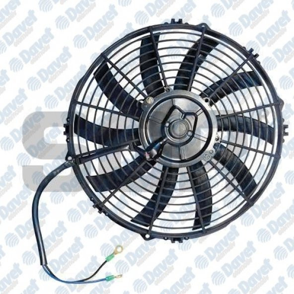 RADYATOR KLIMA FAN MOTORU 12INC 305MM ITICI S KANAT