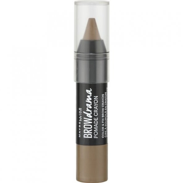 Maybelline New York Brow Drama Pomade Crayon - 02 Medium Brown - 2