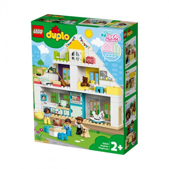 LED10929 DUP-Modüler Oyun Evi 129 pcs /Duplo +2 yaş LEGO