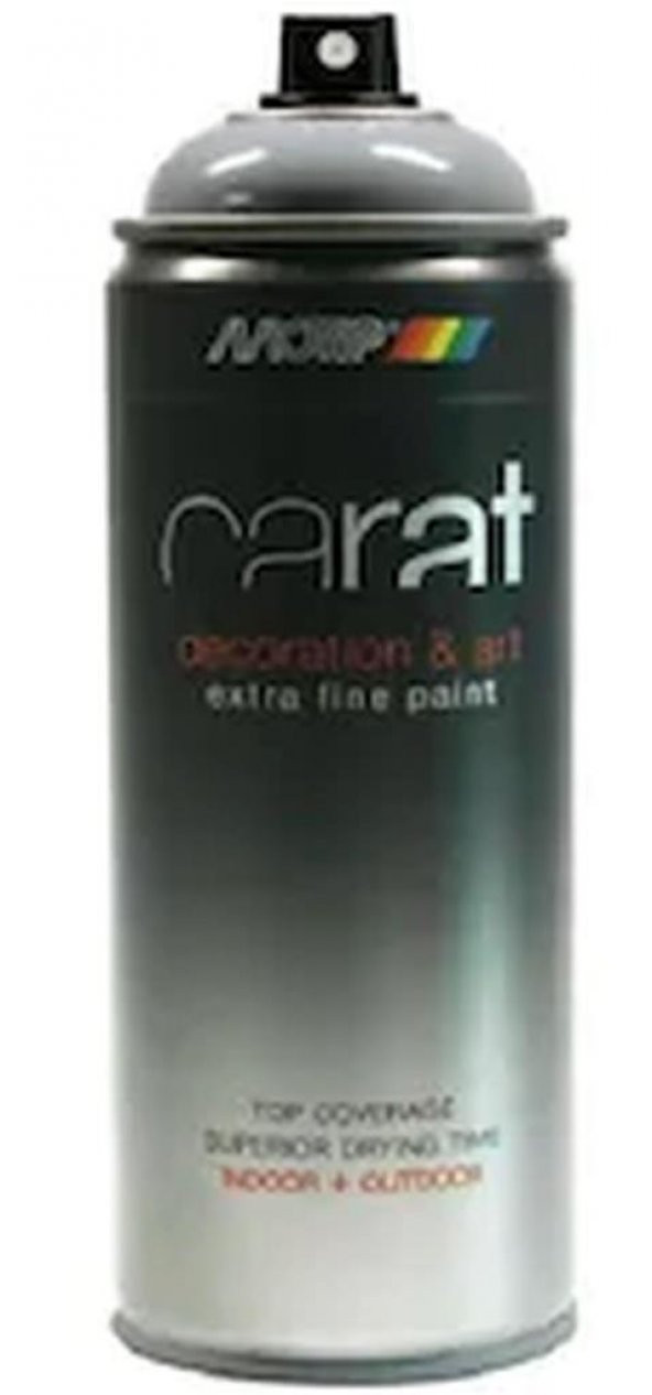 Motip Carat Parlak Açık Gri Sprey Boya 400 ml. RAL 7035