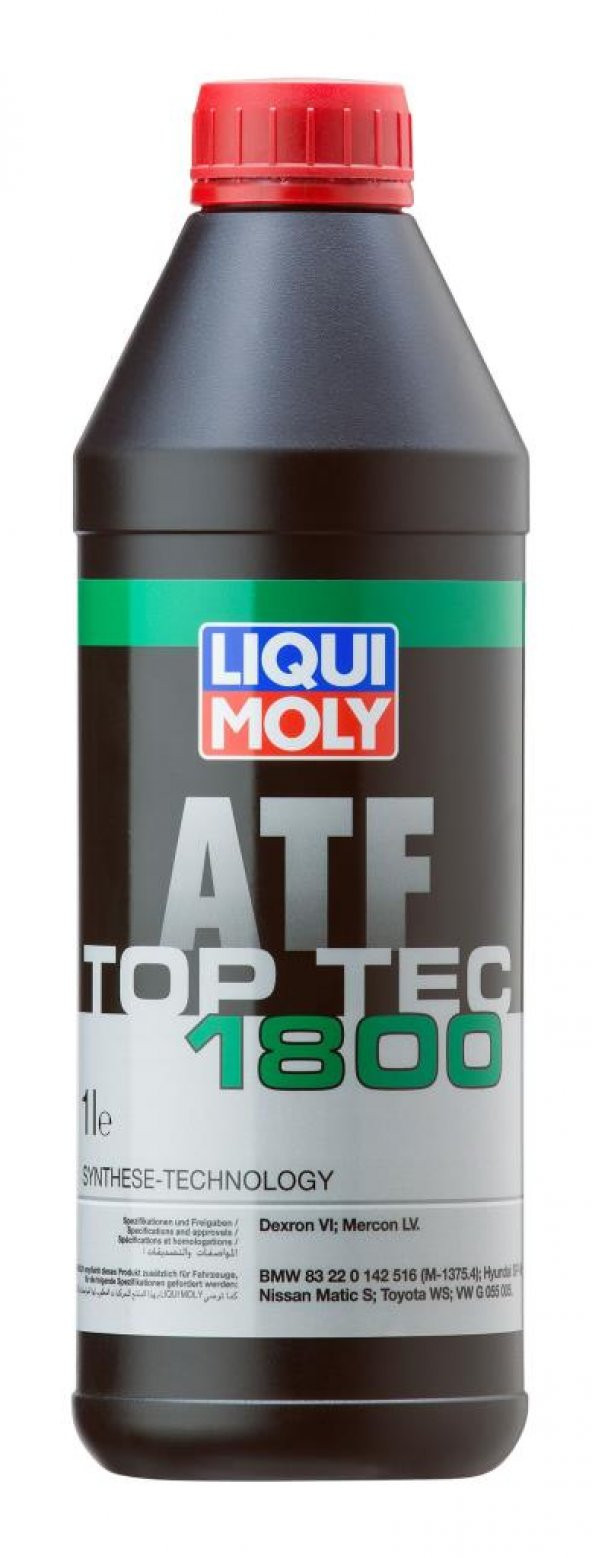 Liqui Moly Top Tec ATF 1800 Otomatik Şanzıman Yağı 1 Lt. 3687
