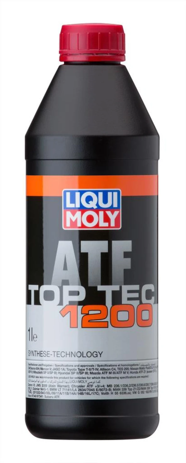 Liqui Moly Top Tec ATF 1200 Otomatik Şanzıman Yağı 1 Lt. 3681