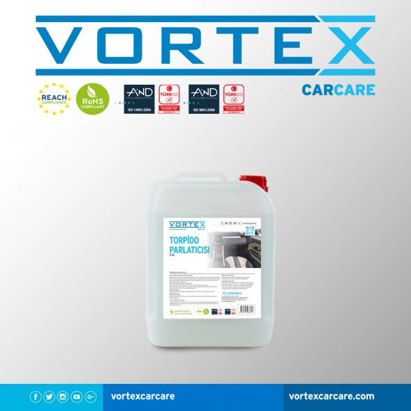 Vortex Torpido Temizleme ve Bakım Sütü 5 kg. - 2
