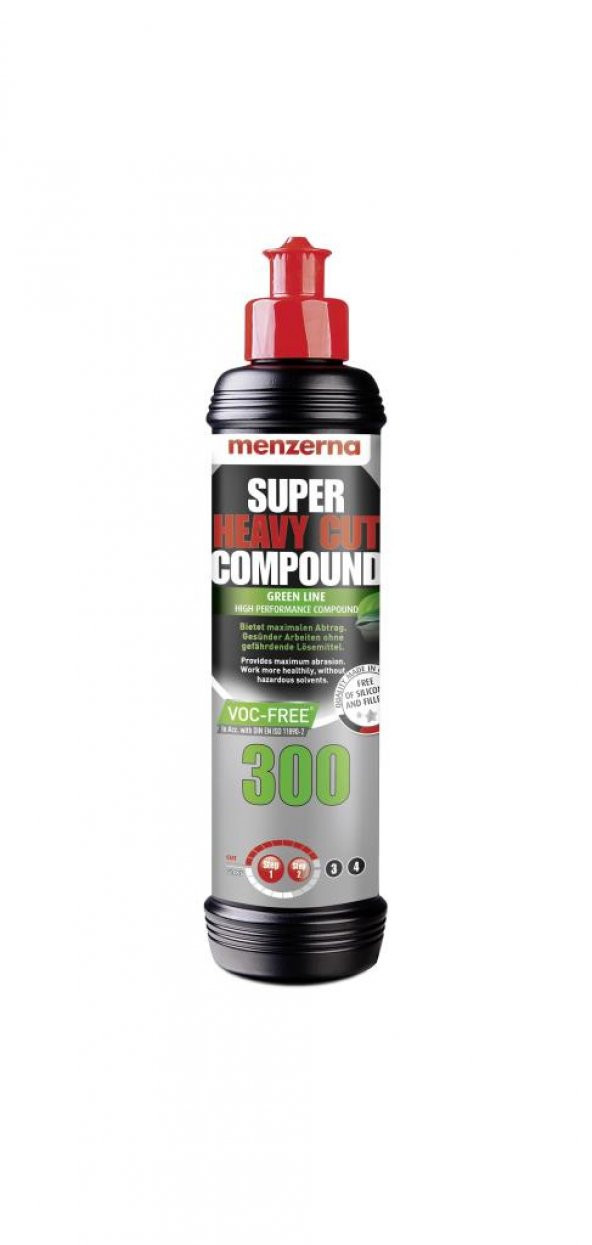 Menzerna Super Heavy Cut Compound 300 GREEN LINE 250 ml.