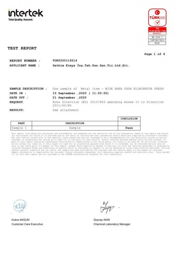 DVX Green Force Geniş Alan Koku Giderici. 500 ml. - Resim 2