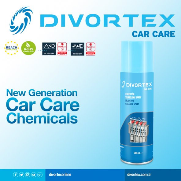 Divortex Enjektör Temizleme Spreyi 500 ml. - 2