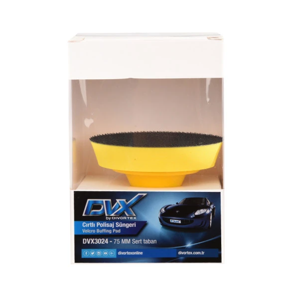 Divortex DVX Sert, Cırtlı Mini Polisaj Makinesi Tabanı 75 mm. - Resim 2