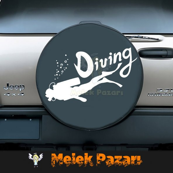 Dalış, Diving Oto Sticker - 2