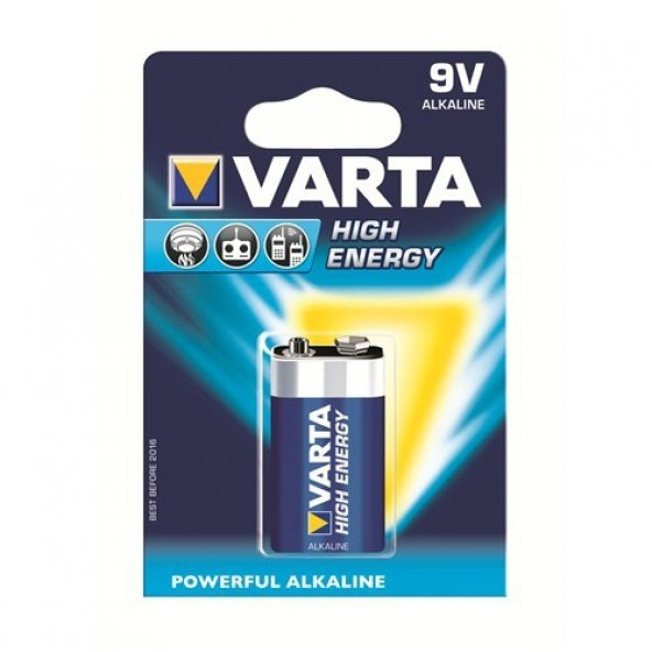 Varta 9v Pil High Energy