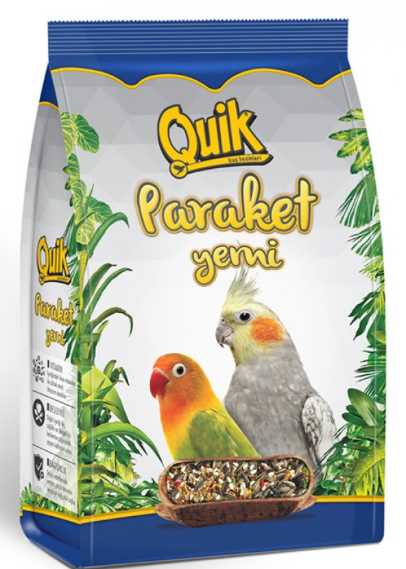 Quik Paraket, Sultan, Cennet Papağanı Yem Seti - 2