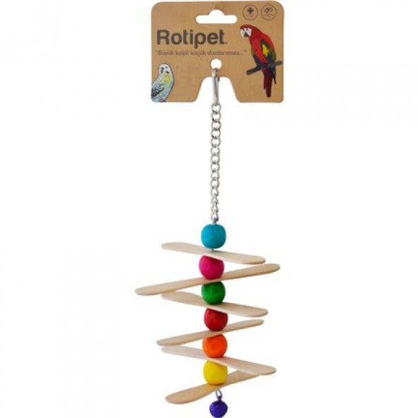 Rotipet Fırfırlı Sarkaç Kuş Oyuncağı