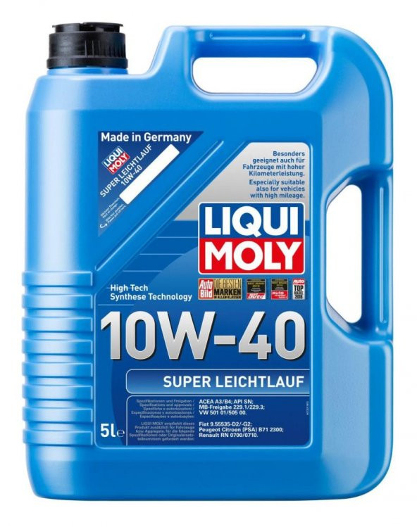 Liqui Moly High Tech 10w40 Süper Sentetik Motor Yağı 5 Lt. 9505