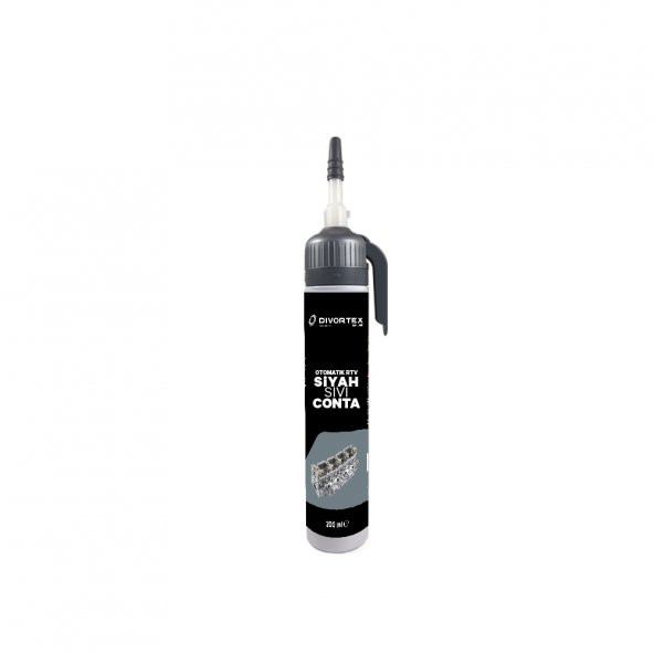 Divortex RTV Siyah Sıvı Conta 200 ml. - 1