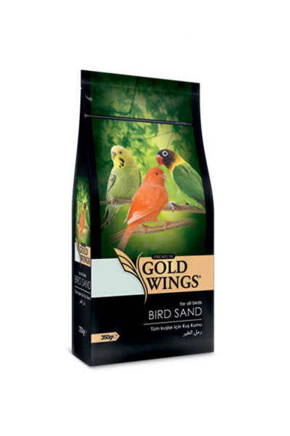 Gold Wings Premium Mineralli Kuş Kumu 350 Gr