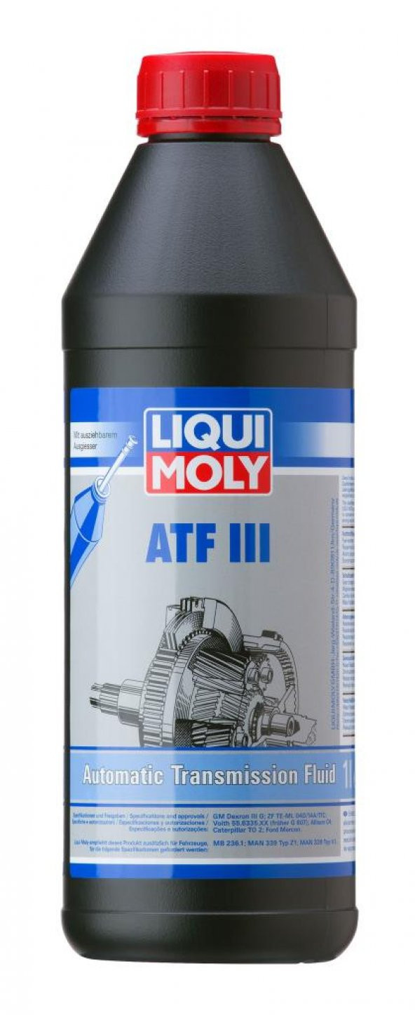 Liqui Moly ATF III Direksiyon Hidroliği 1 Lt. 1043