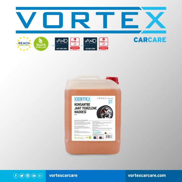 Vortex Konsantre Jant Temizleme Maddesi 5 kg. - Resim 2
