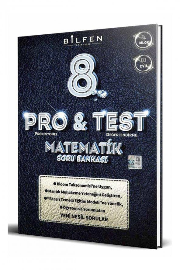 Bilfen 8. Sınıf LGS Matematik 8 Pro&Test Soru Bankası