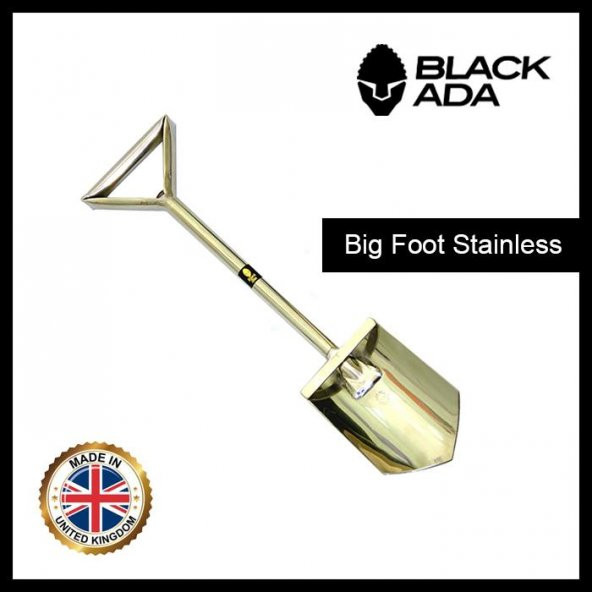 Black ADA - BigFoot - Çok Amaçlı Kısa Kürek - Paslanmaz Çelik