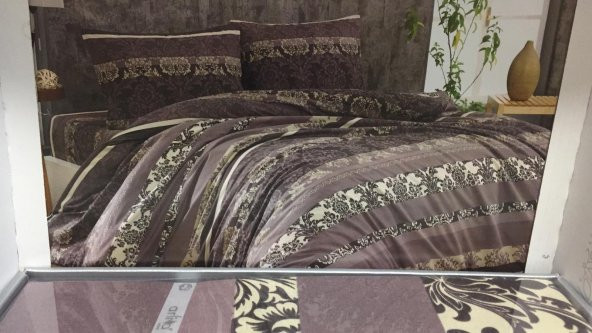 ÇİFT KİŞİLİK NEVRESİM TAKIMI  ARLİVA HOME BATTAL BOY 4 PARÇA %100 COTTON PAMUK)_2020 MODEL - 2