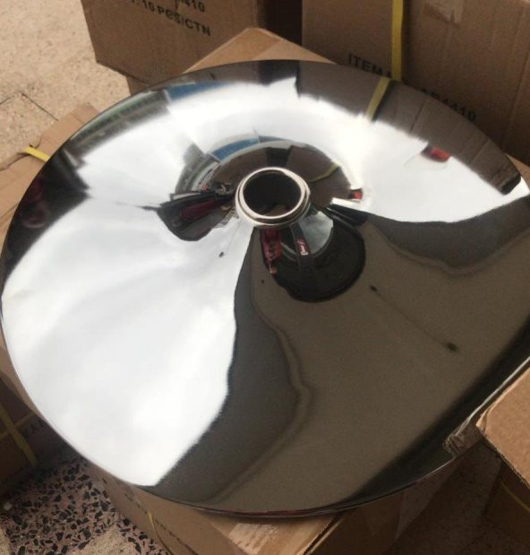 Çap 40-45 cm krom kaplama Tepsi Ayak - 2