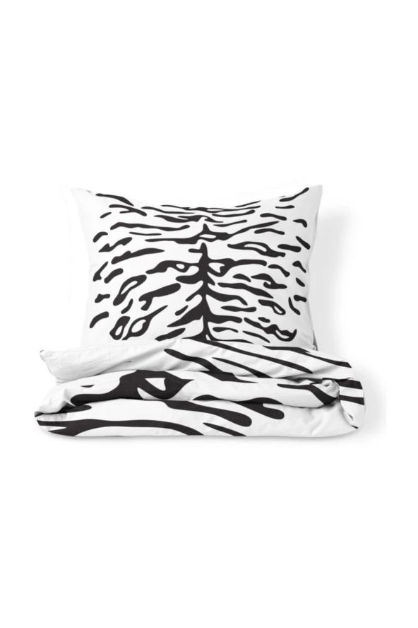 Zebra Çift Kişilik Nevresim Takımı - Resim 2