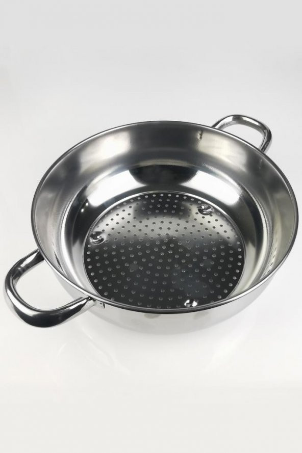 Çelik Süzgeç Makarna Sebze Süzgeci - 2